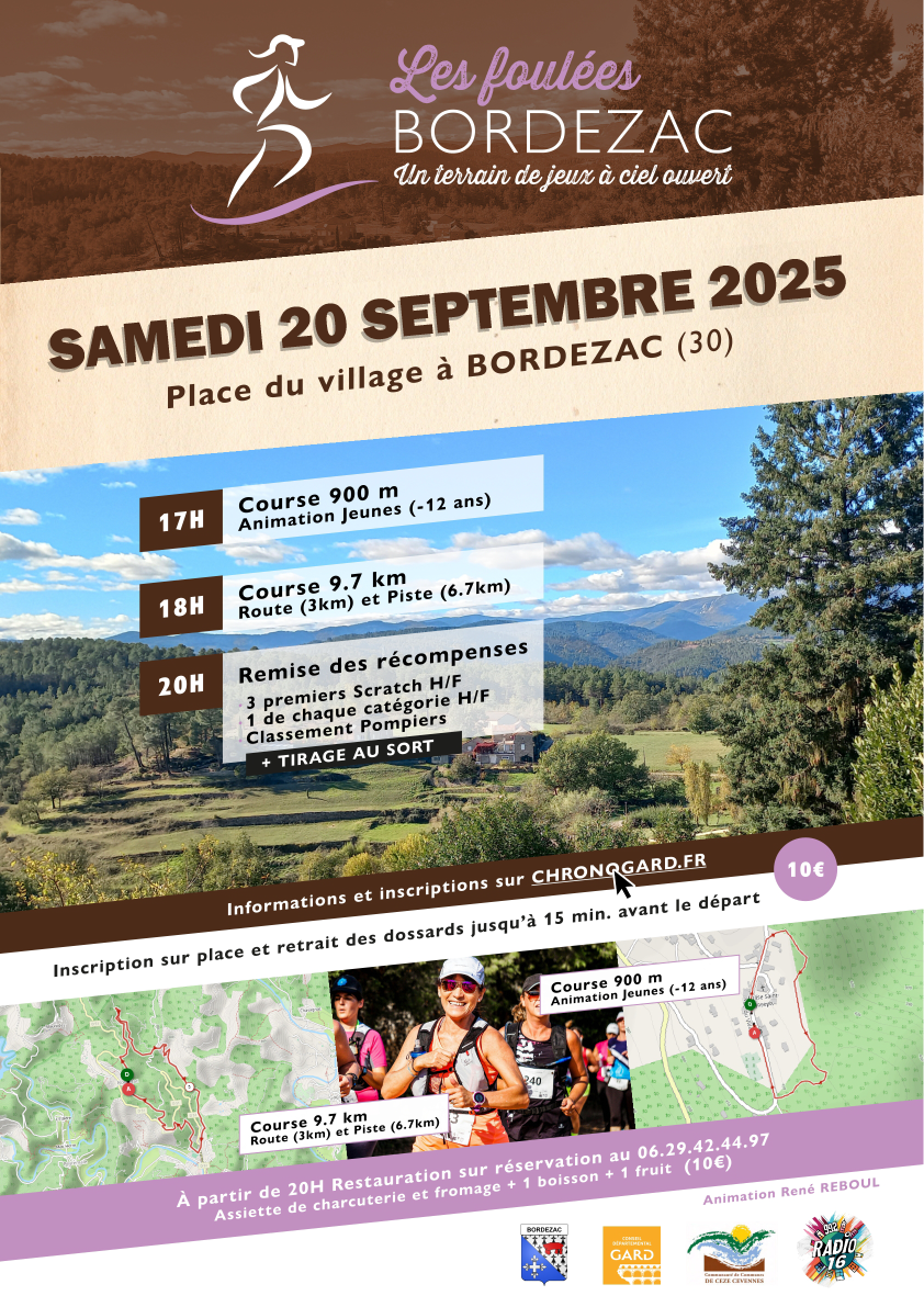 LES FOULÉES DE BORDEZAC